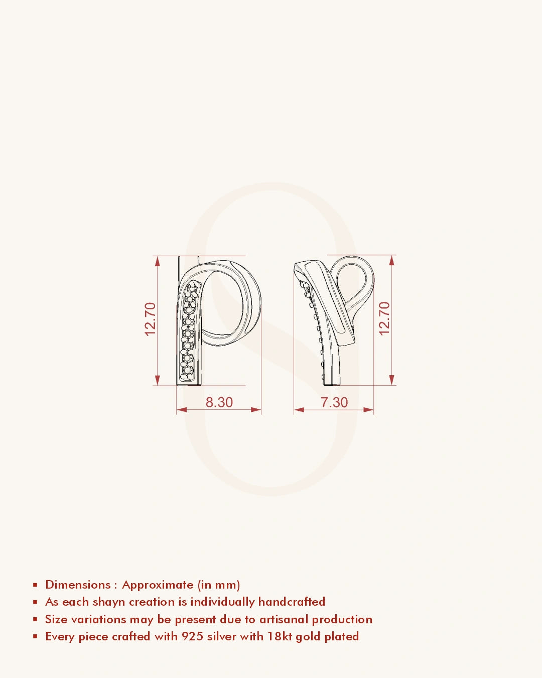 P Stem Necklace