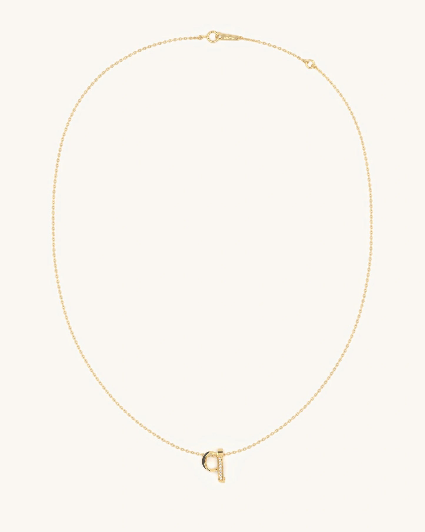 Q Loop-Tail Necklace