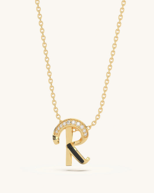 R Flick Necklace