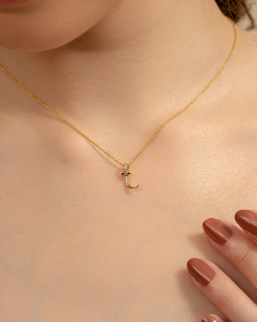 T Cross Necklace