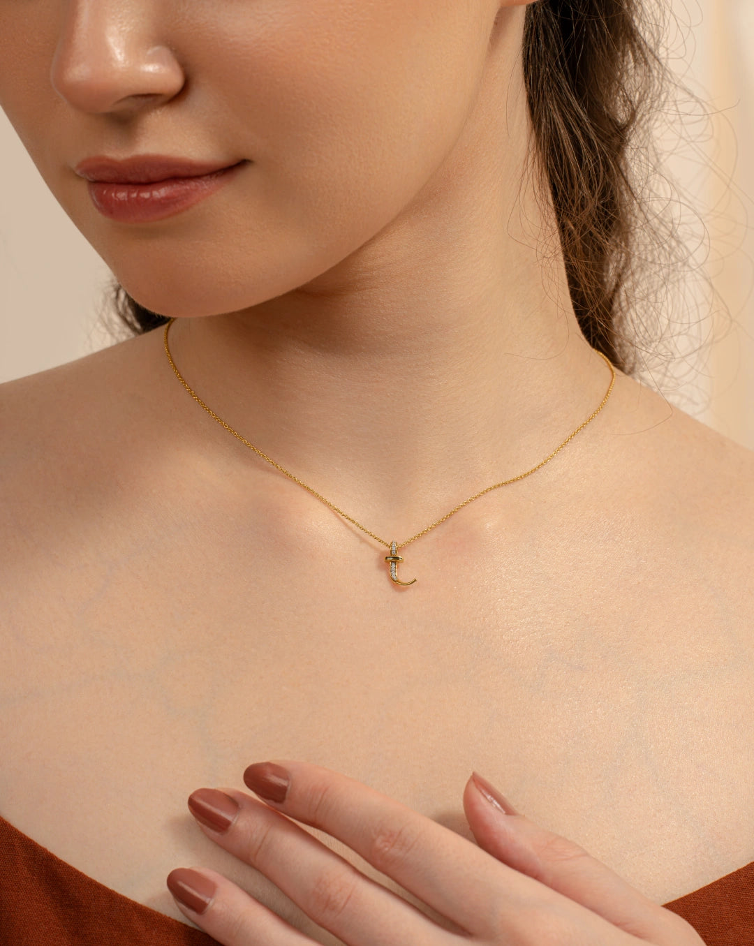 T Cross Necklace