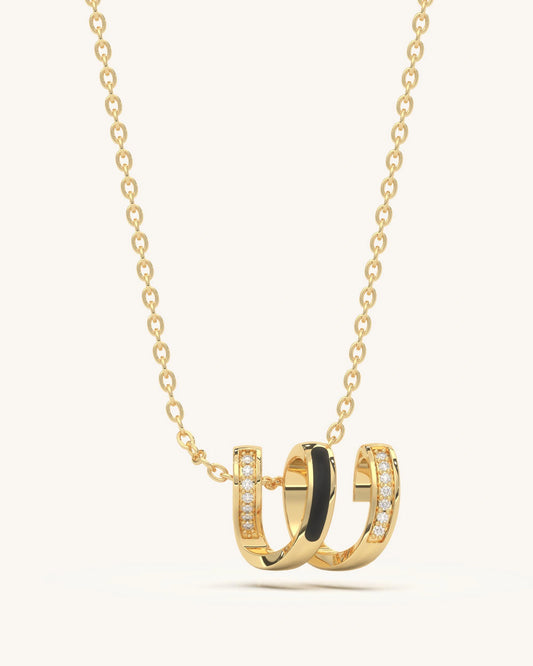 W Loop Necklace