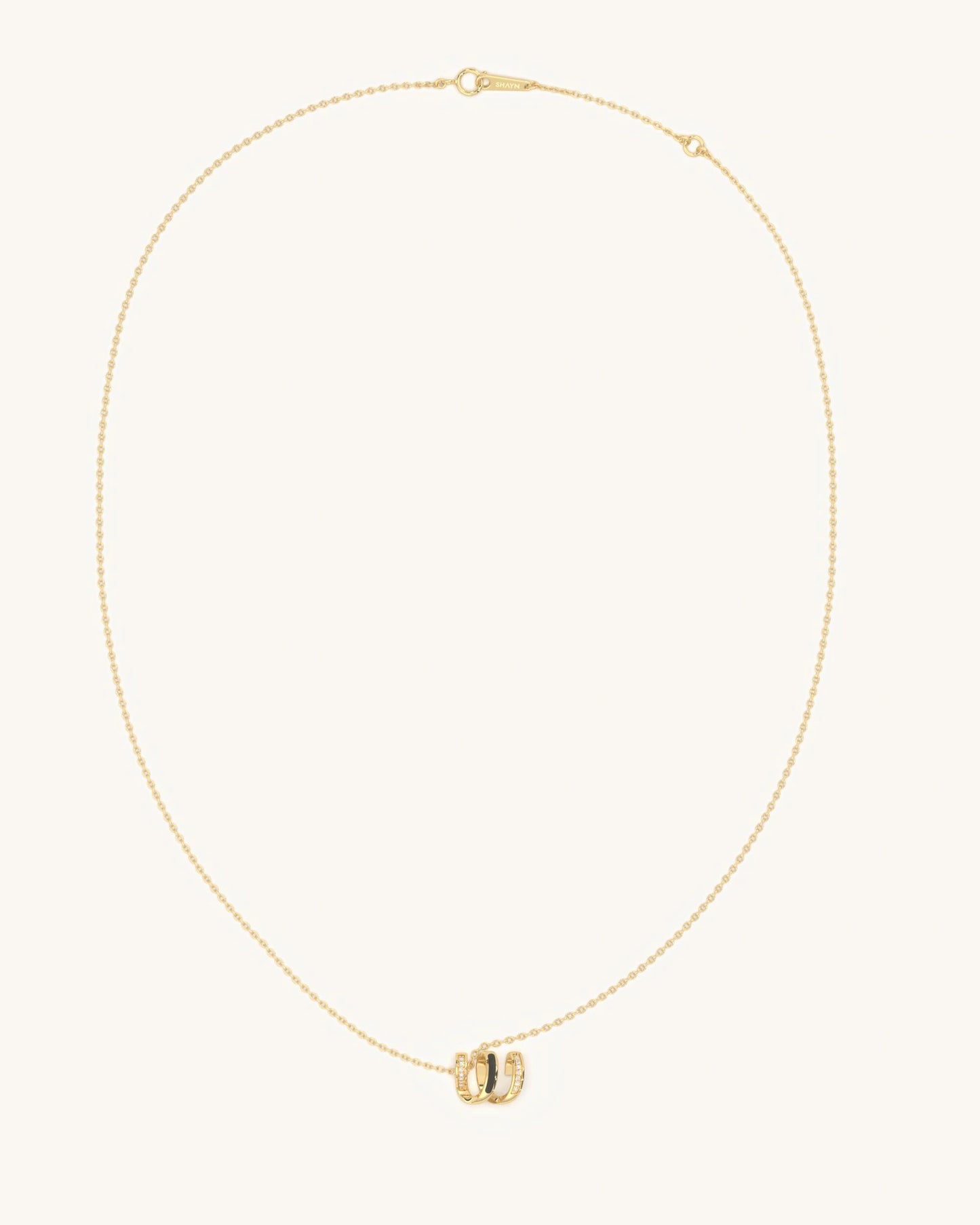 W Loop Necklace