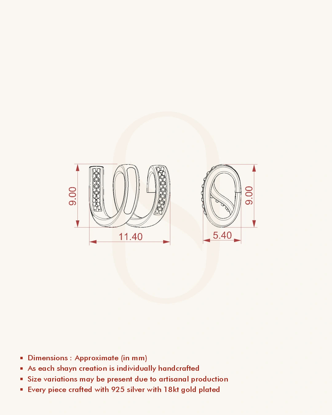 W Loop Necklace