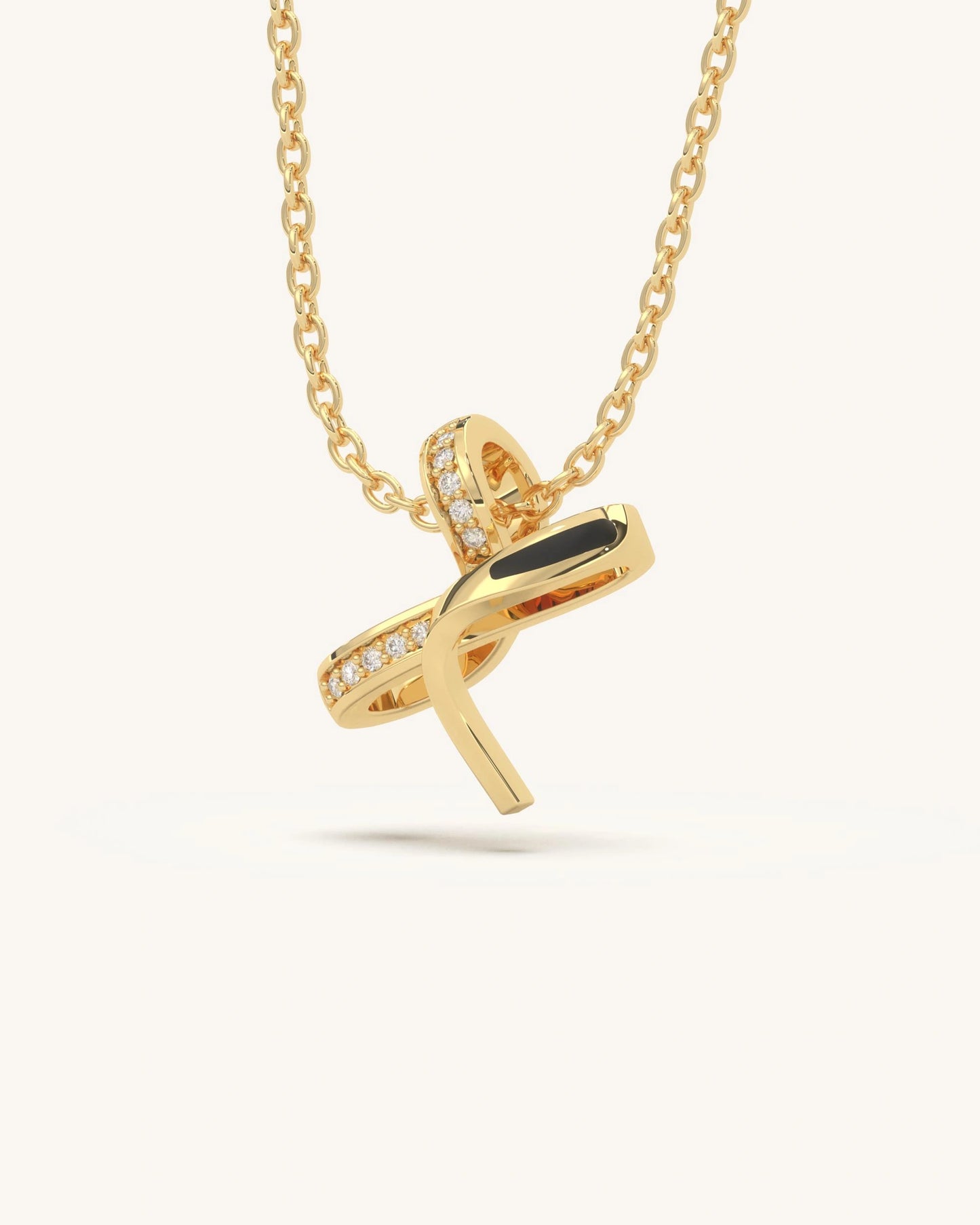 X Cross Necklace