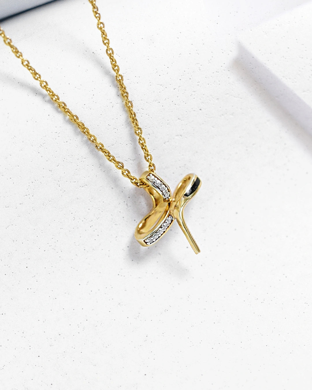 X Cross Necklace