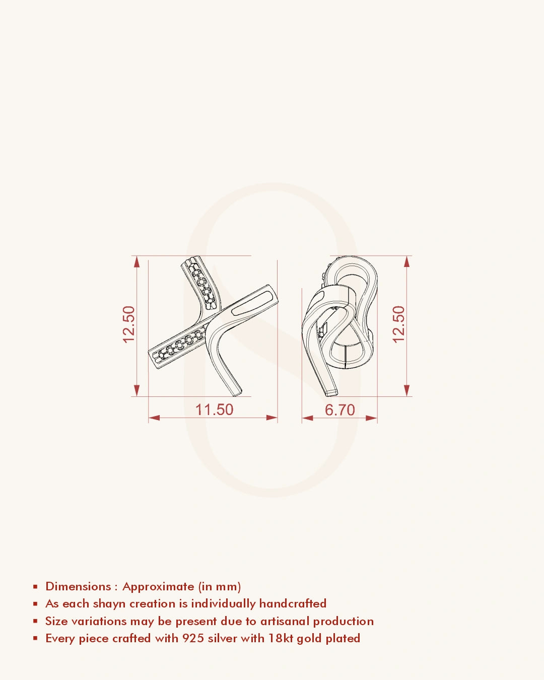X Cross Necklace