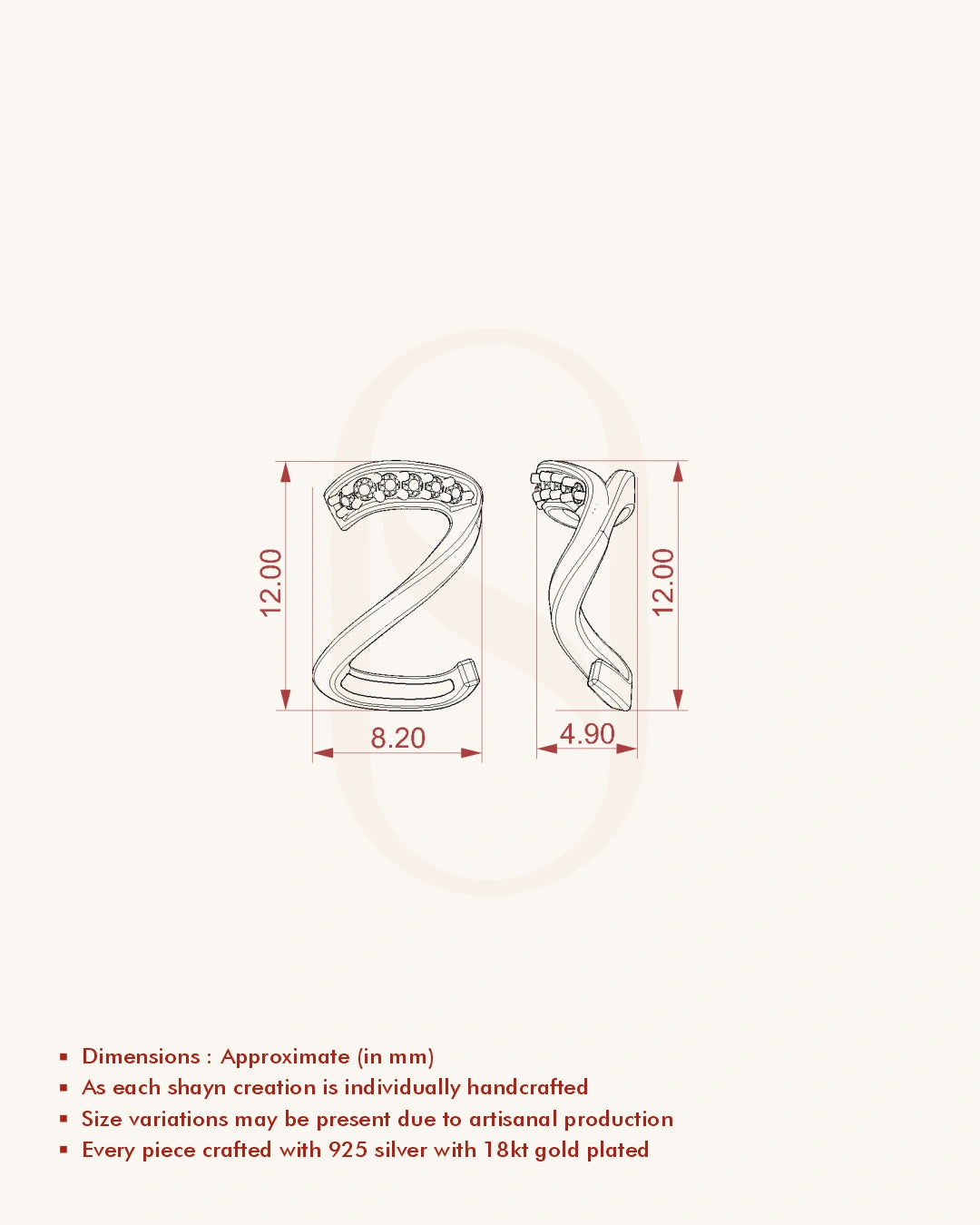 Z Zig Necklace