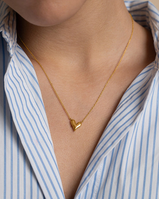 Bold Heart Necklace