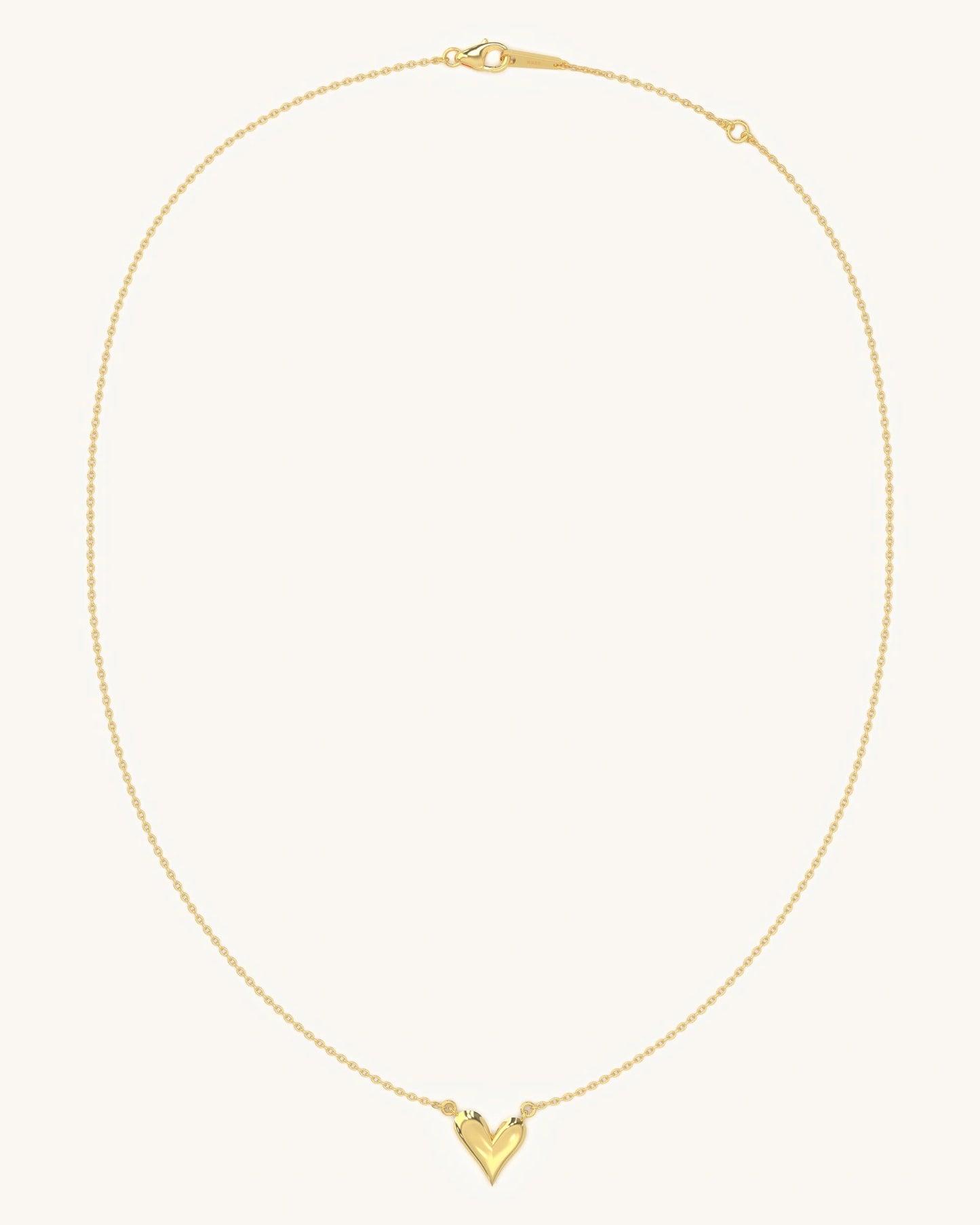 Bold Heart Necklace