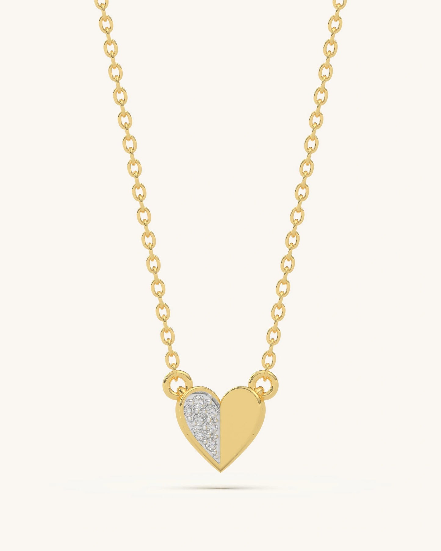Half Shine Necklace