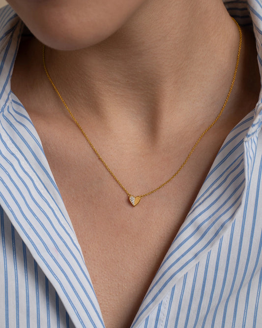 Half Shine Necklace