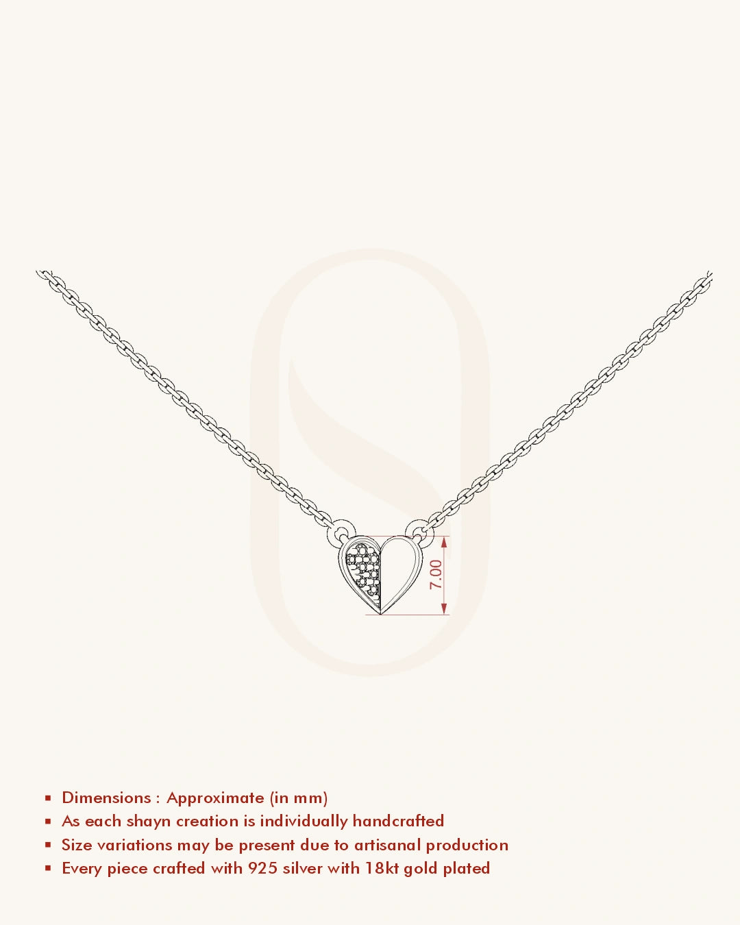 Half Shine Necklace