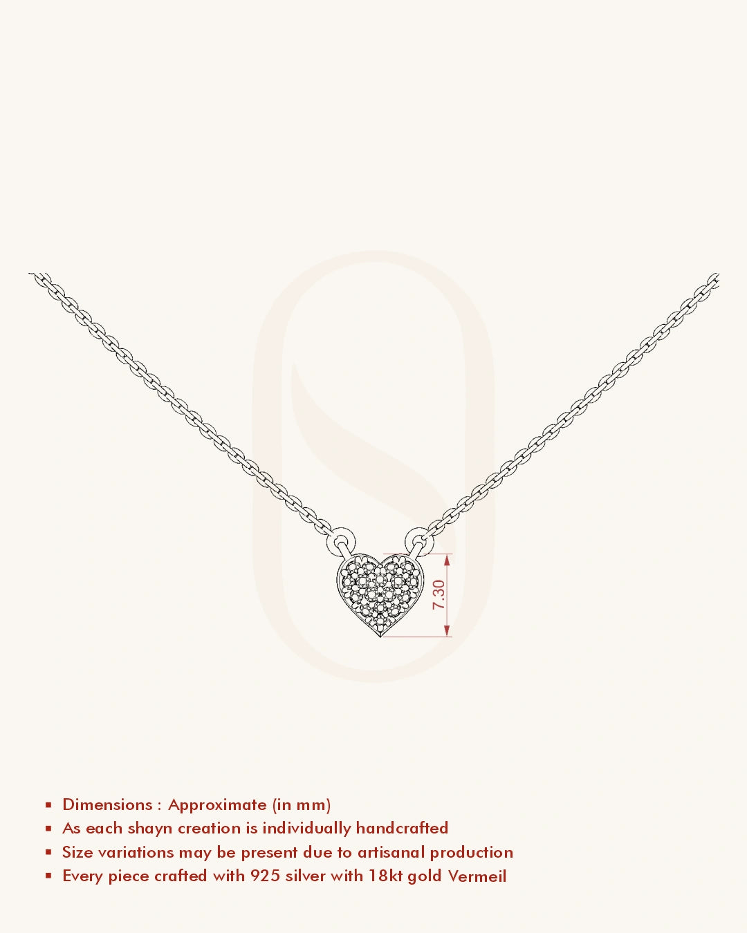 Heart Pendant Necklace
