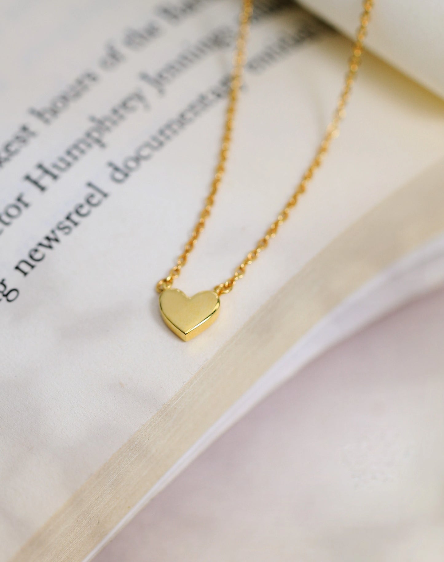 Gold Heart Necklace