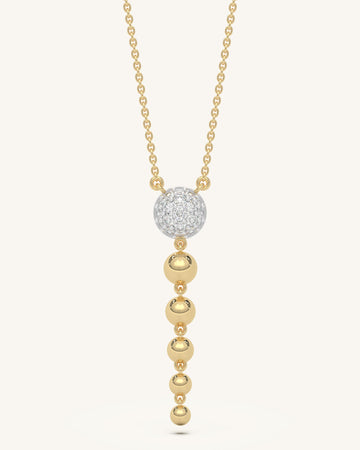 Drop Ball Necklace