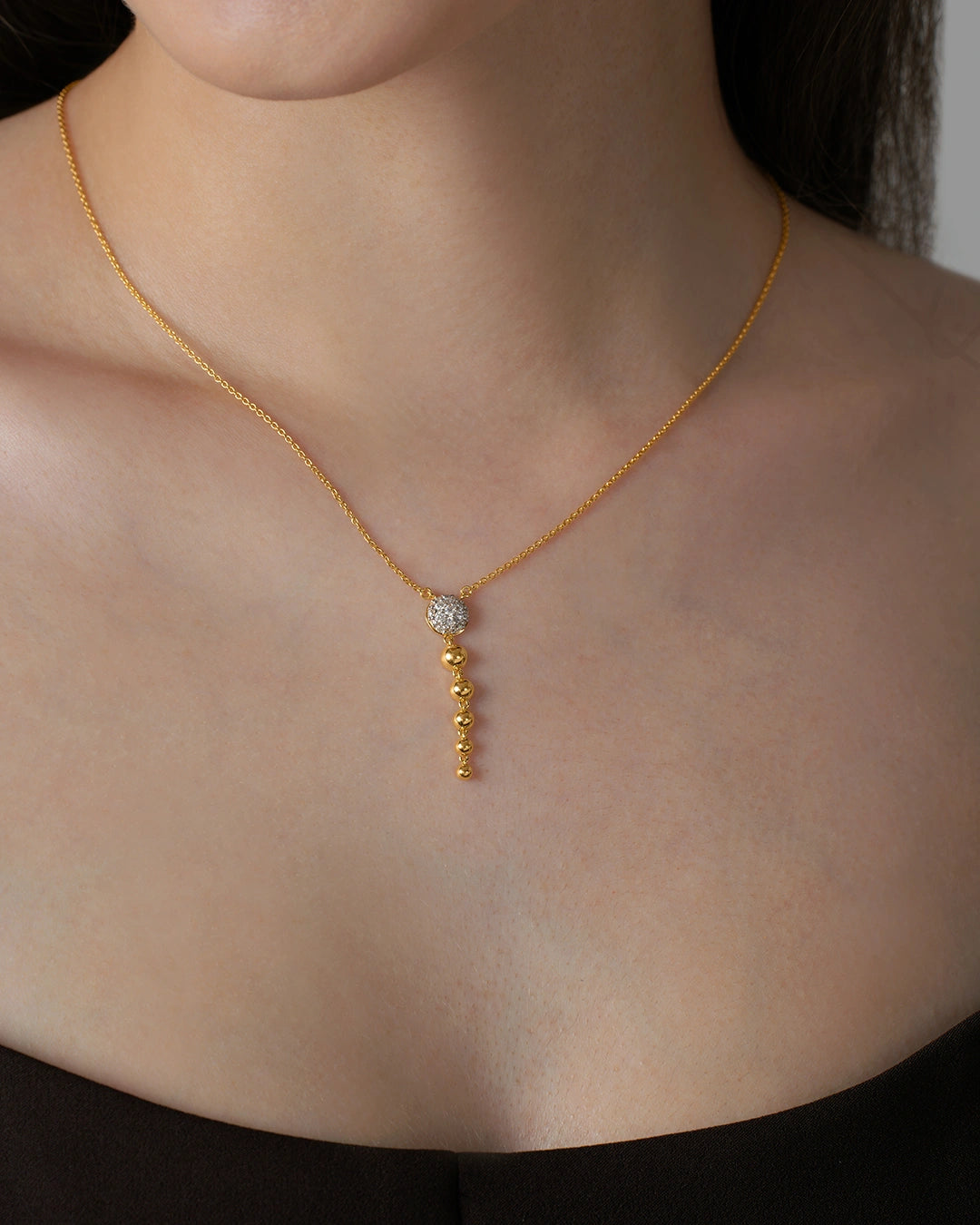 Drop Ball Necklace