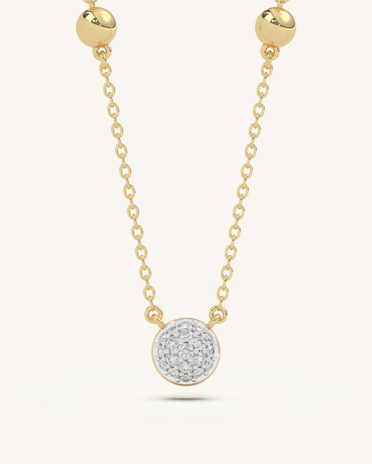 Minimal Bead Necklace