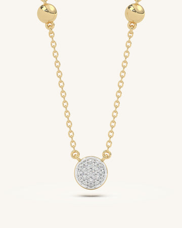 Minimal Bead Necklace
