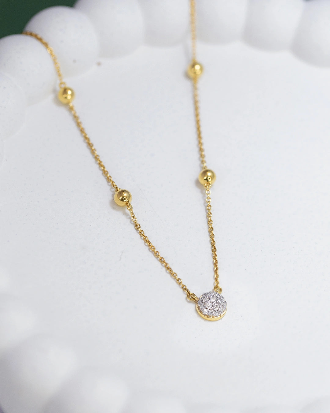 Minimal Bead Necklace