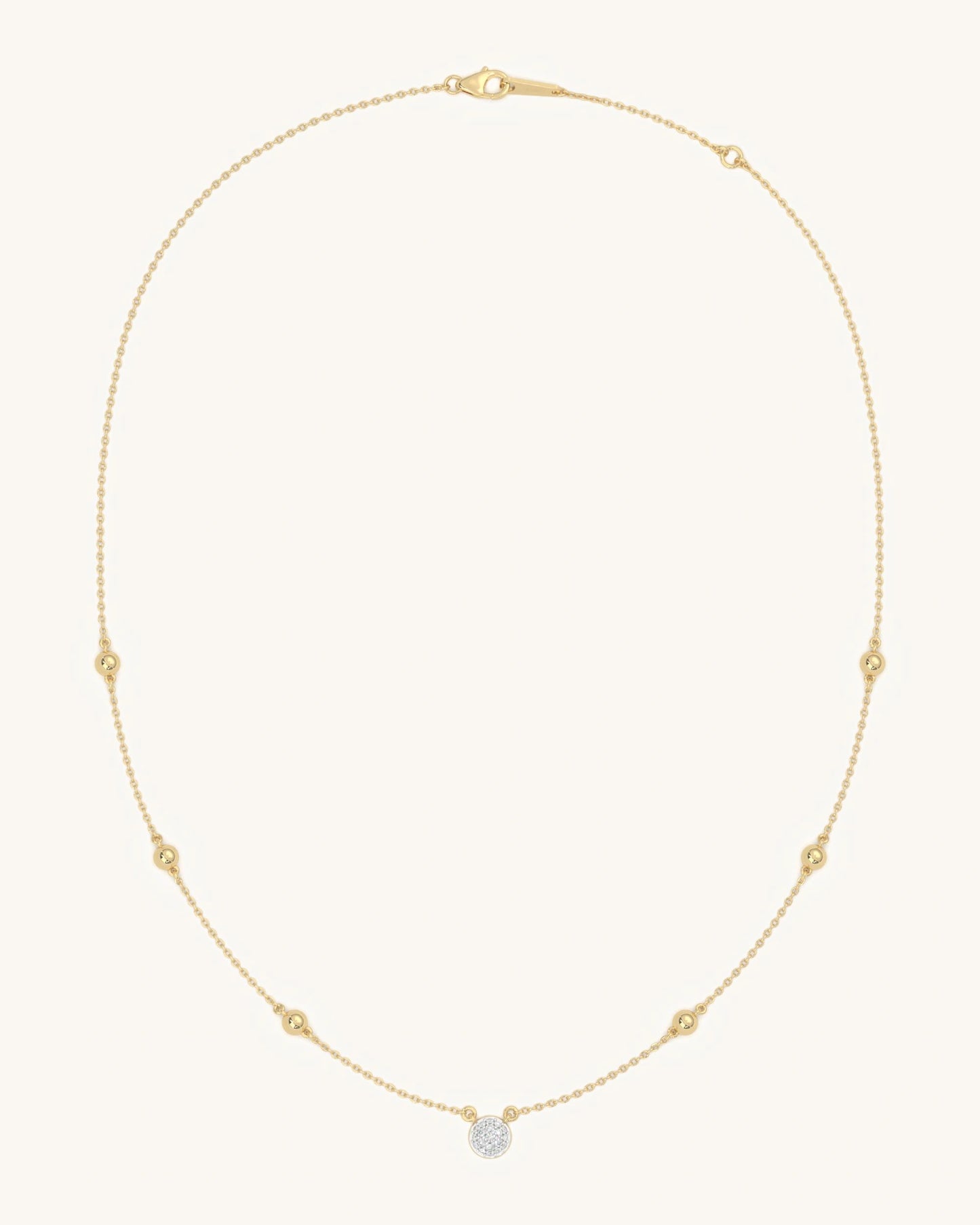 Minimal Bead Necklace