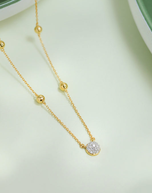 Minimal Bead Necklace