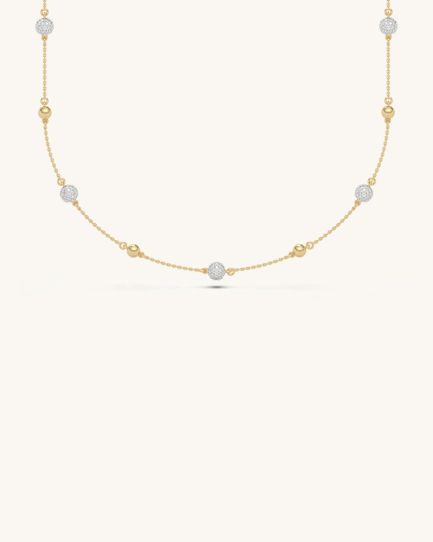 Floral Charm Necklace