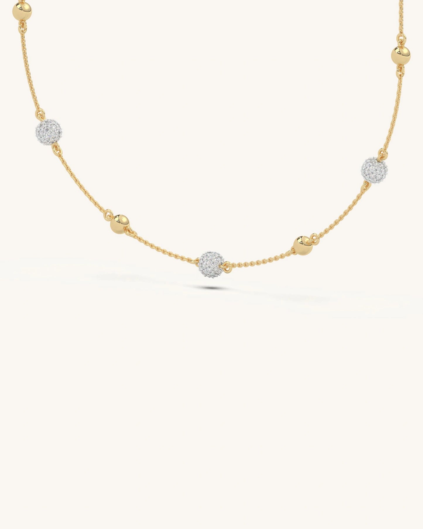 Floral Charm Necklace