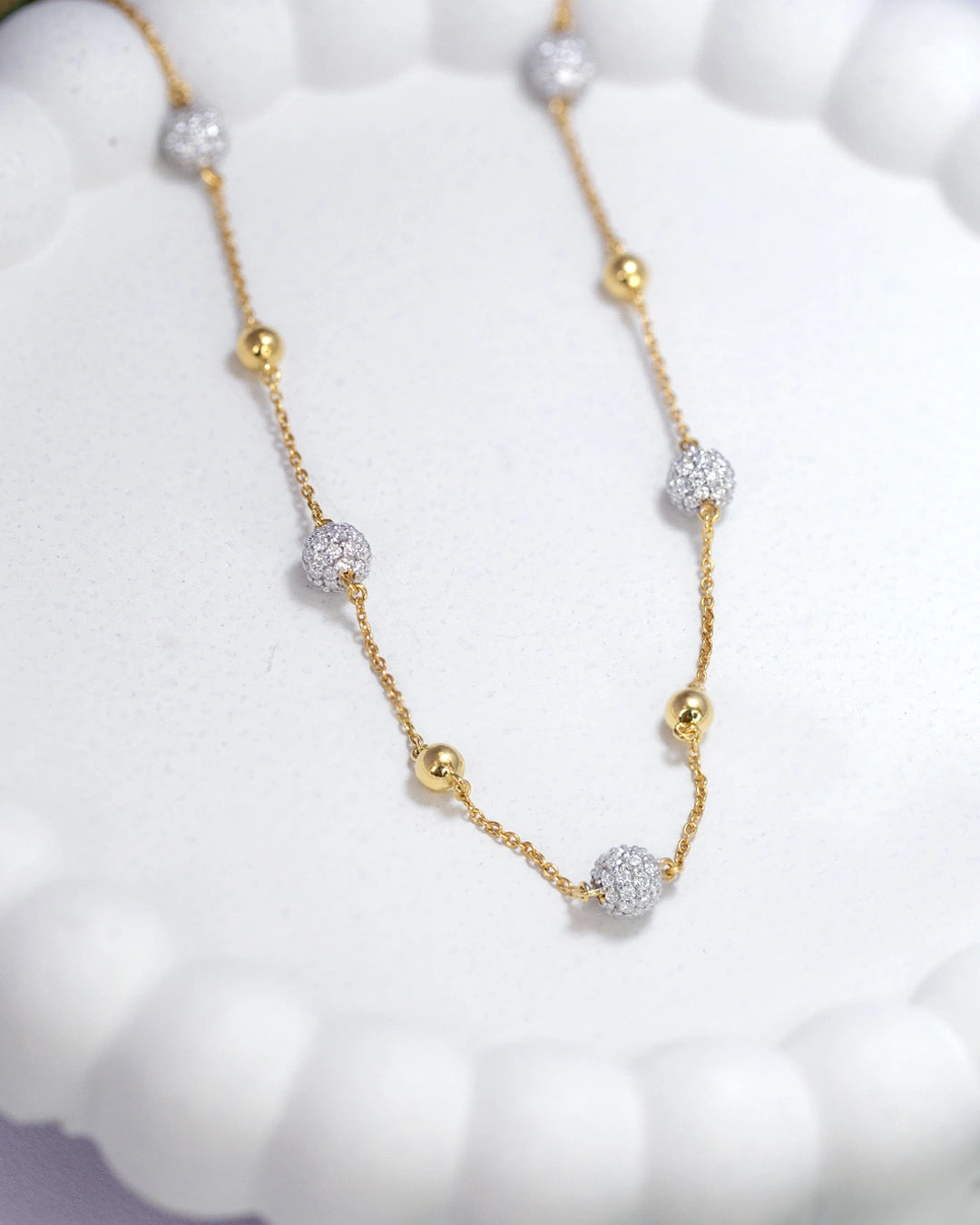 Floral Charm Necklace
