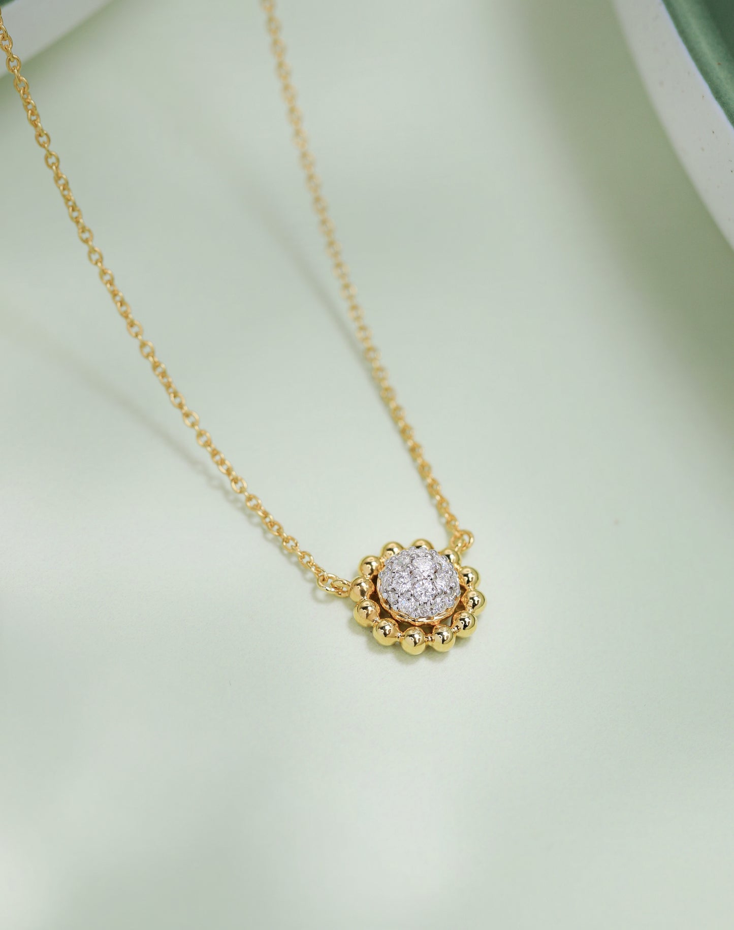 Beaded Circle Necklace