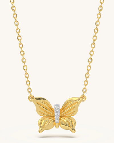Sculpted Wing Necklace