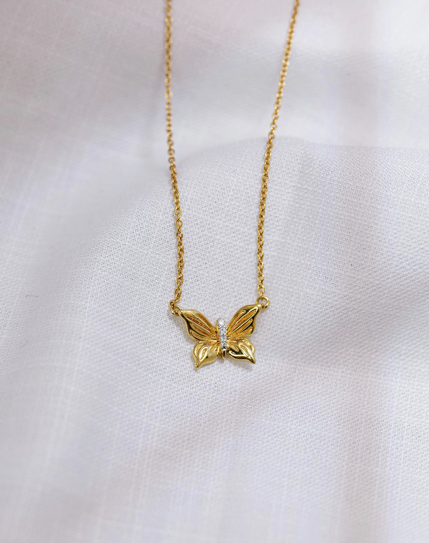 Sculpted Wing Necklace