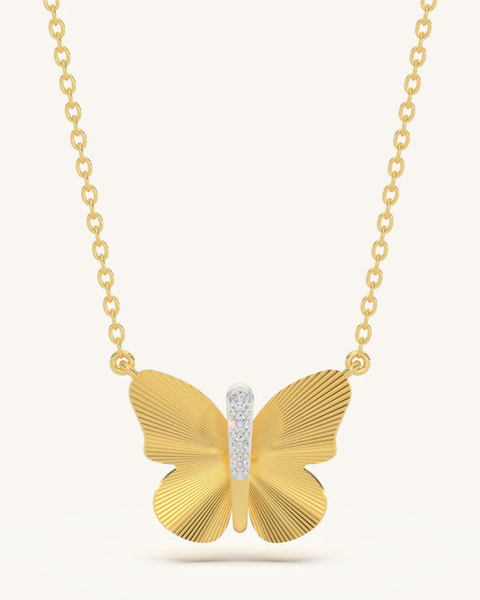 Radiant Wing Necklace