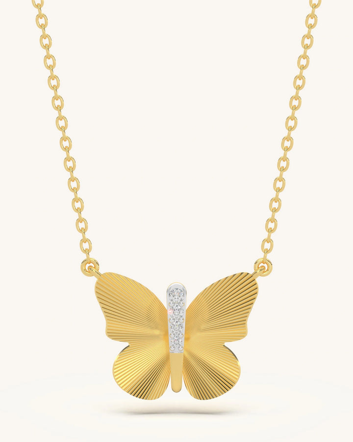 Radiant Butterfly Necklace