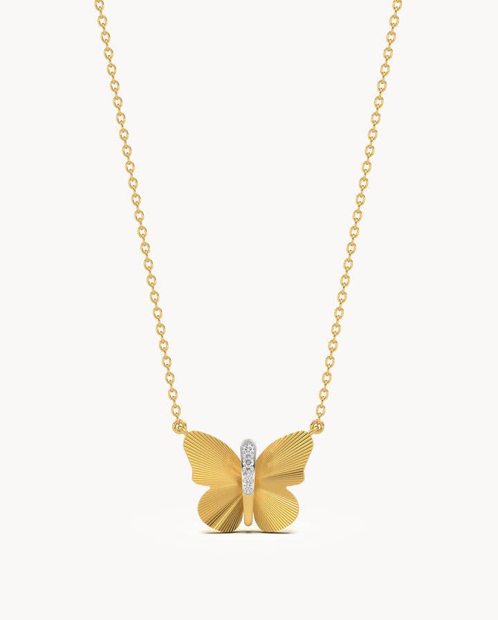 Radiant Butterfly Necklace