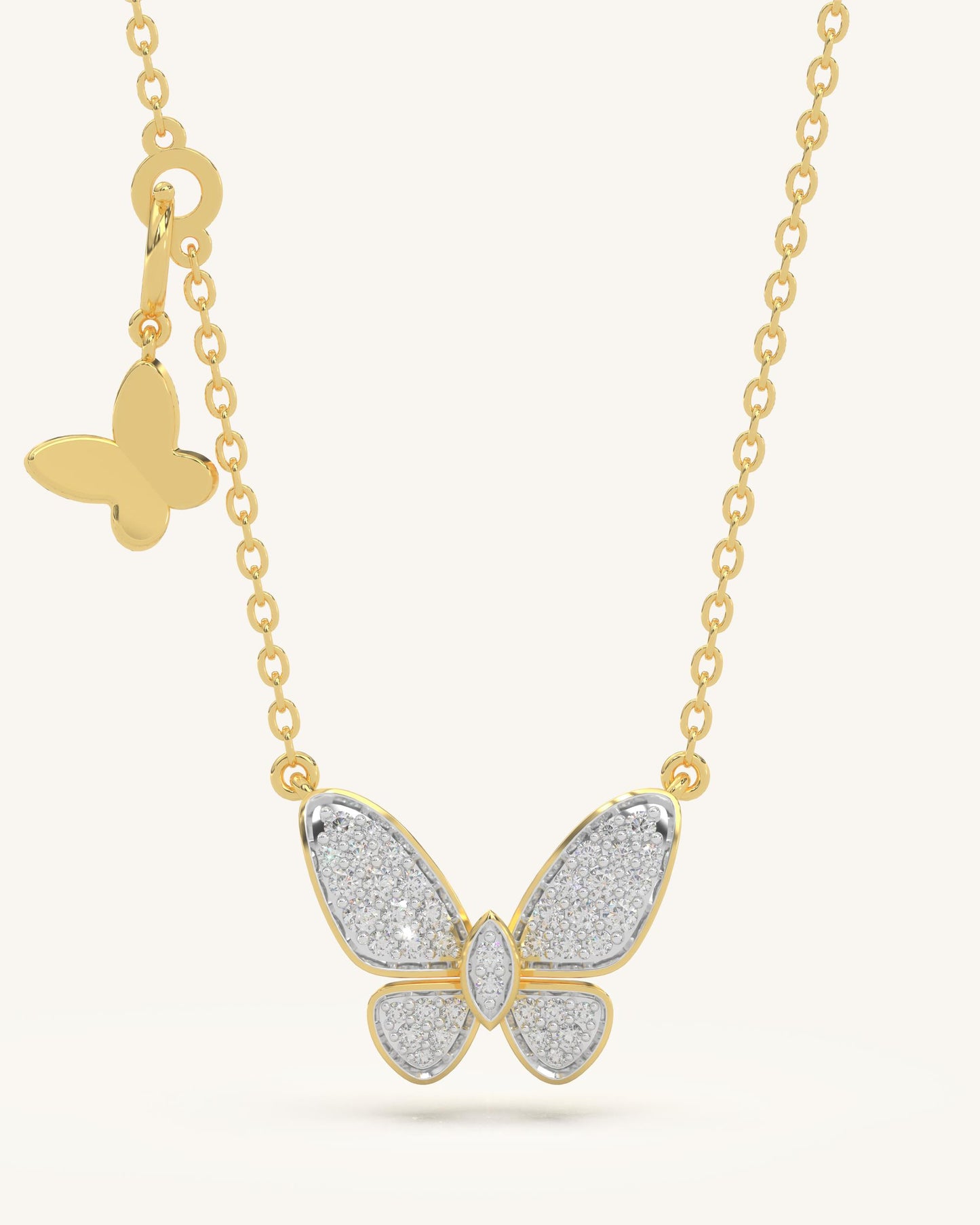Wide Wing Necklace