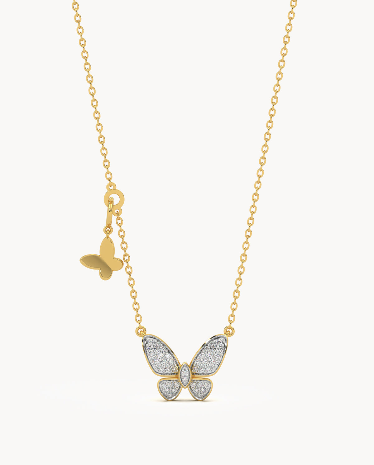 Wide Wing Necklace