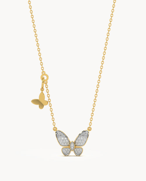 Wide Wing Necklace