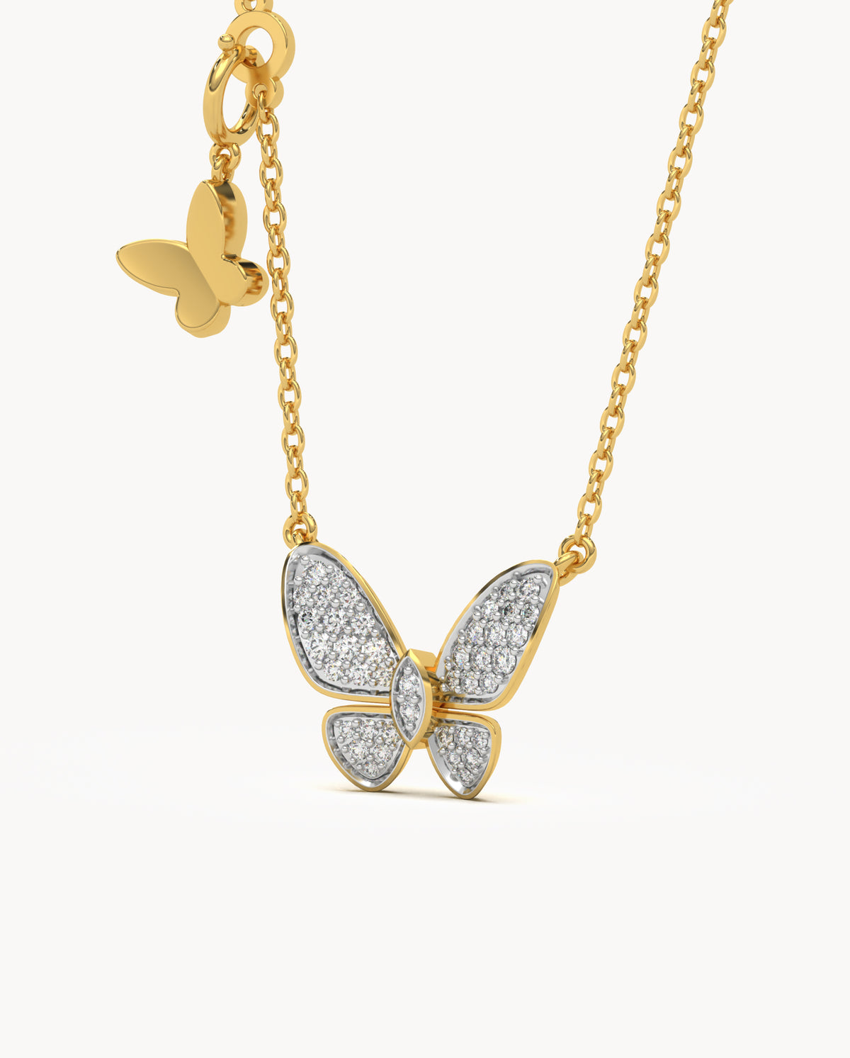 Wide Wing Necklace