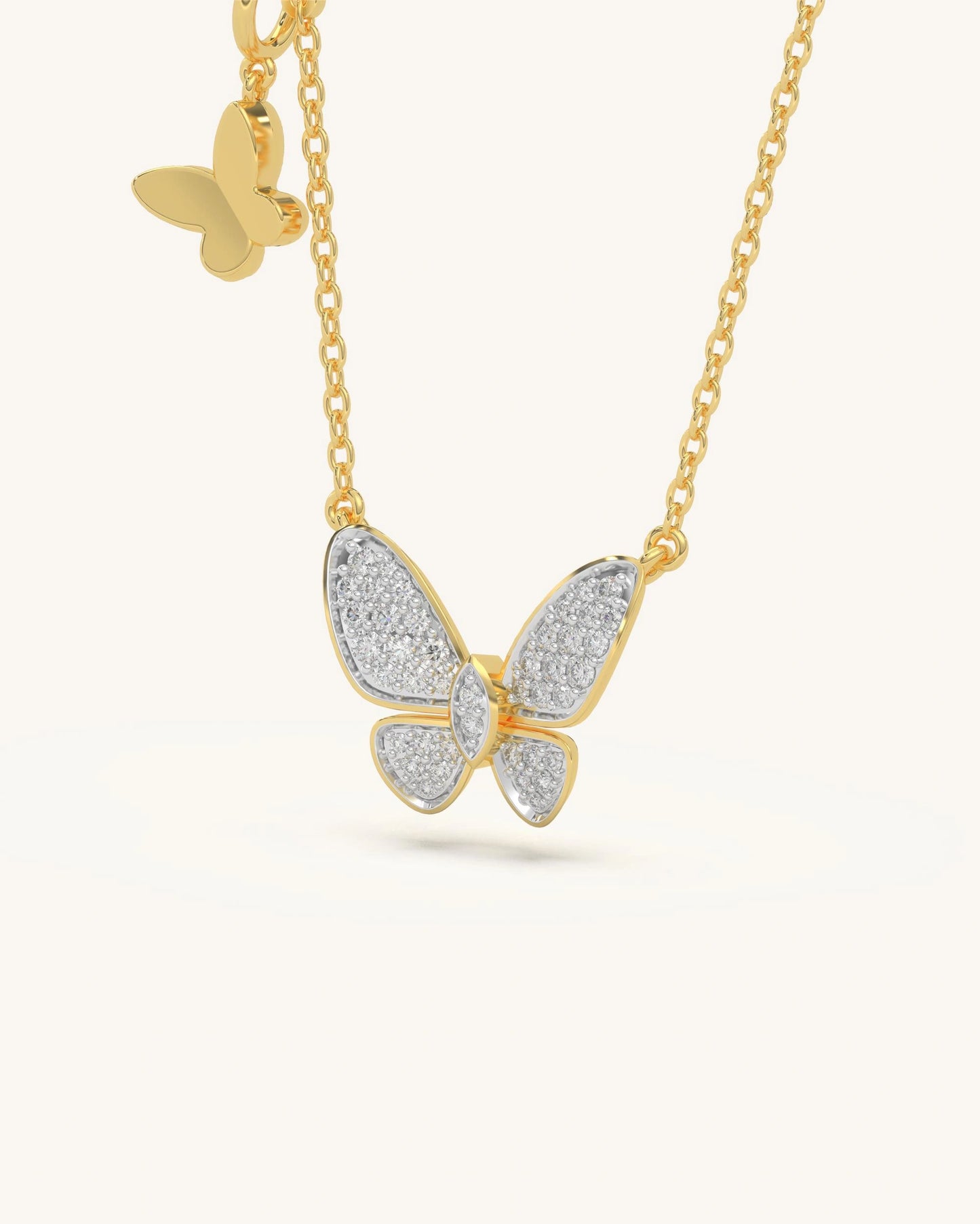 Wide Wing Necklace