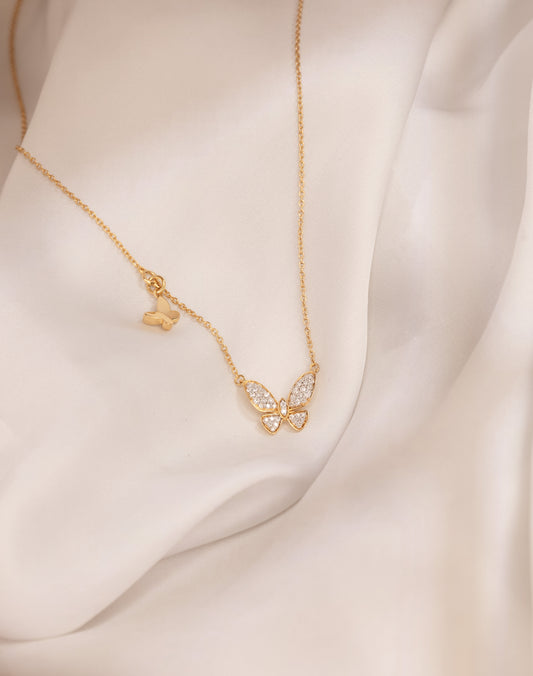 Wide Wing Necklace