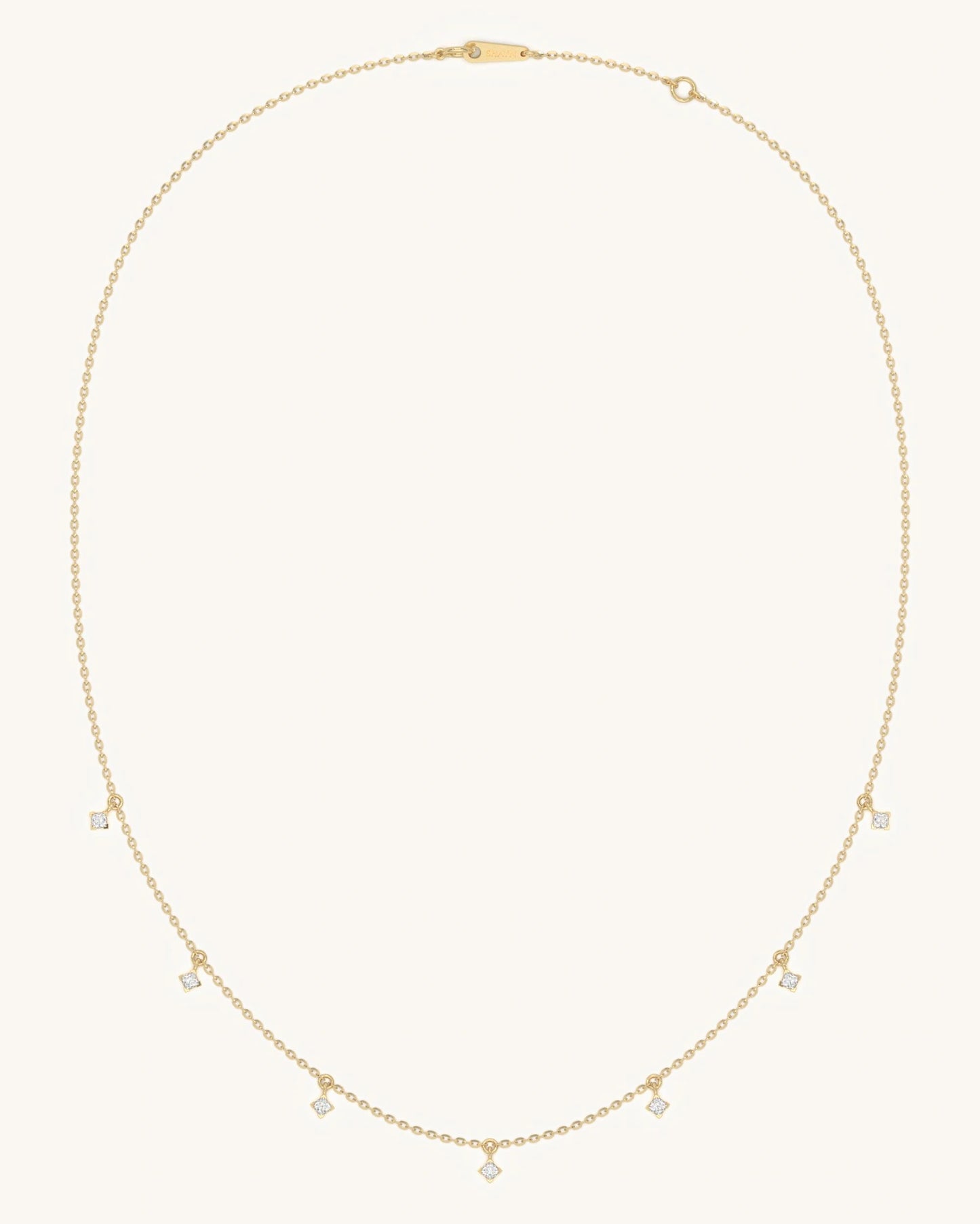 Square Drop Necklace