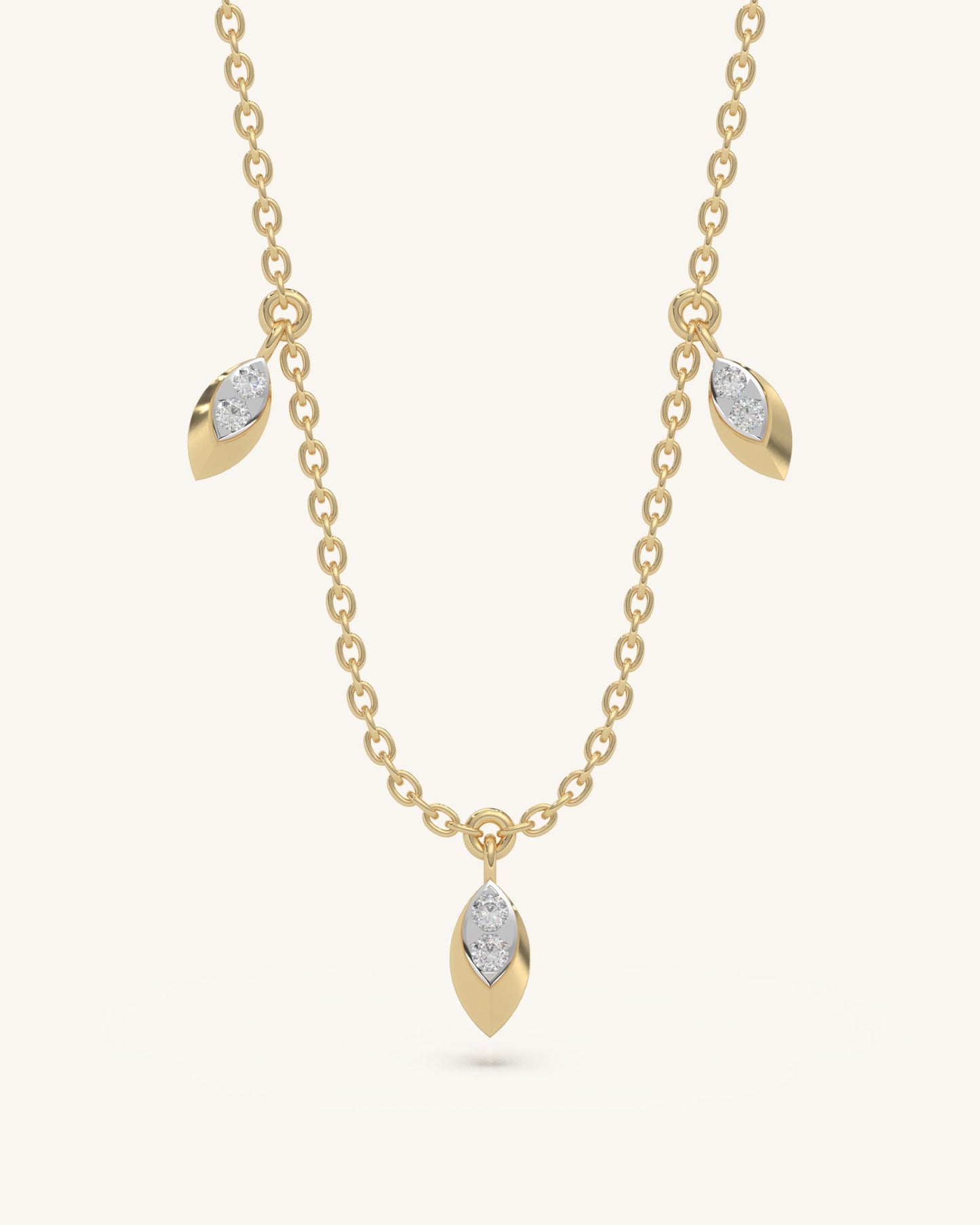 Leaf Drop Necklace
