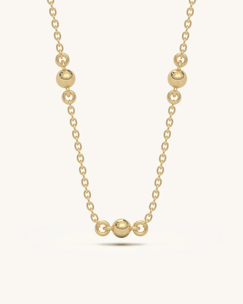  long-beaded necklace 