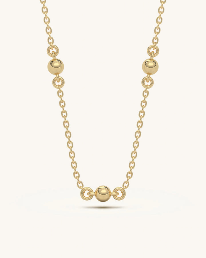  long-beaded necklace 