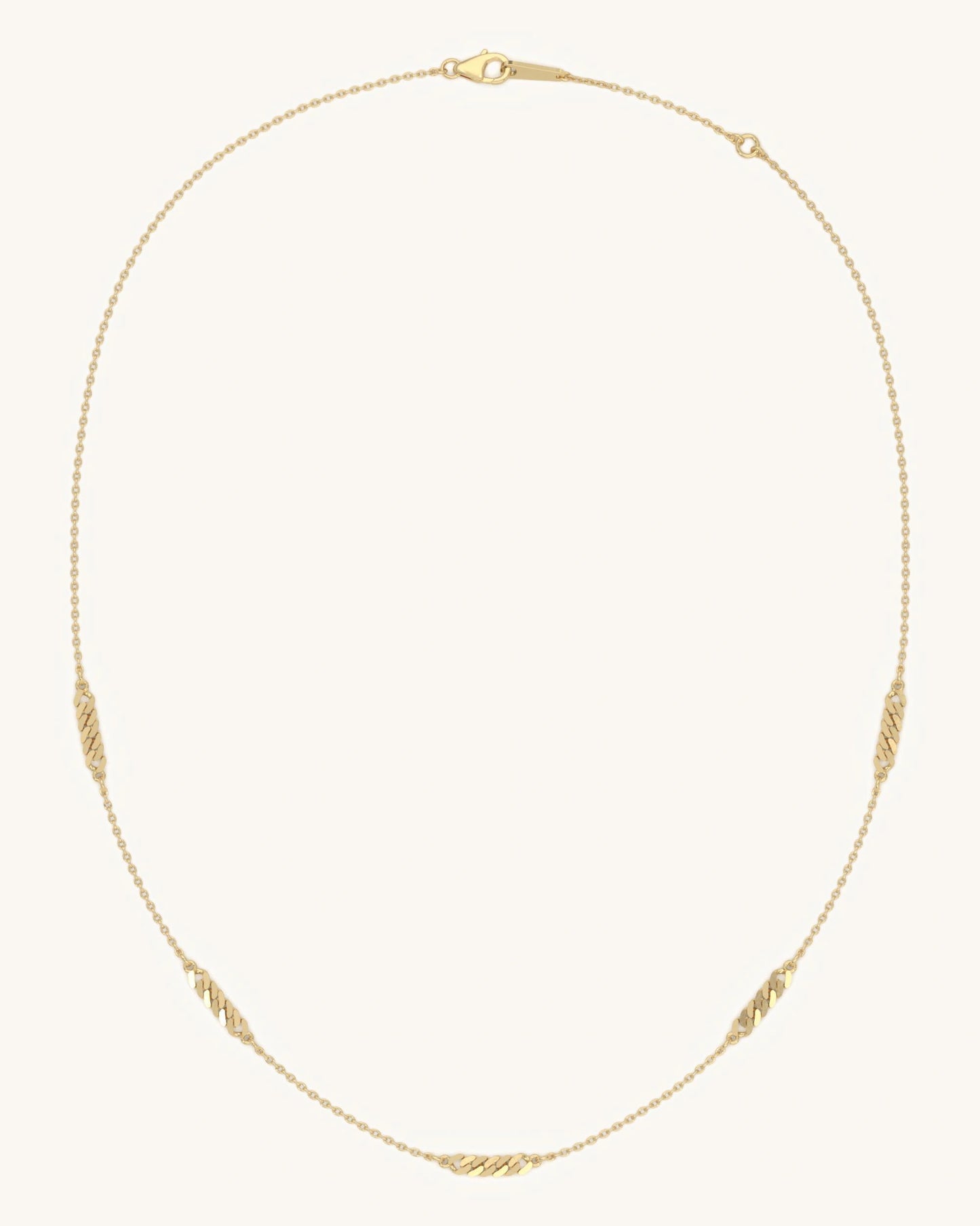 Oval Link Necklace