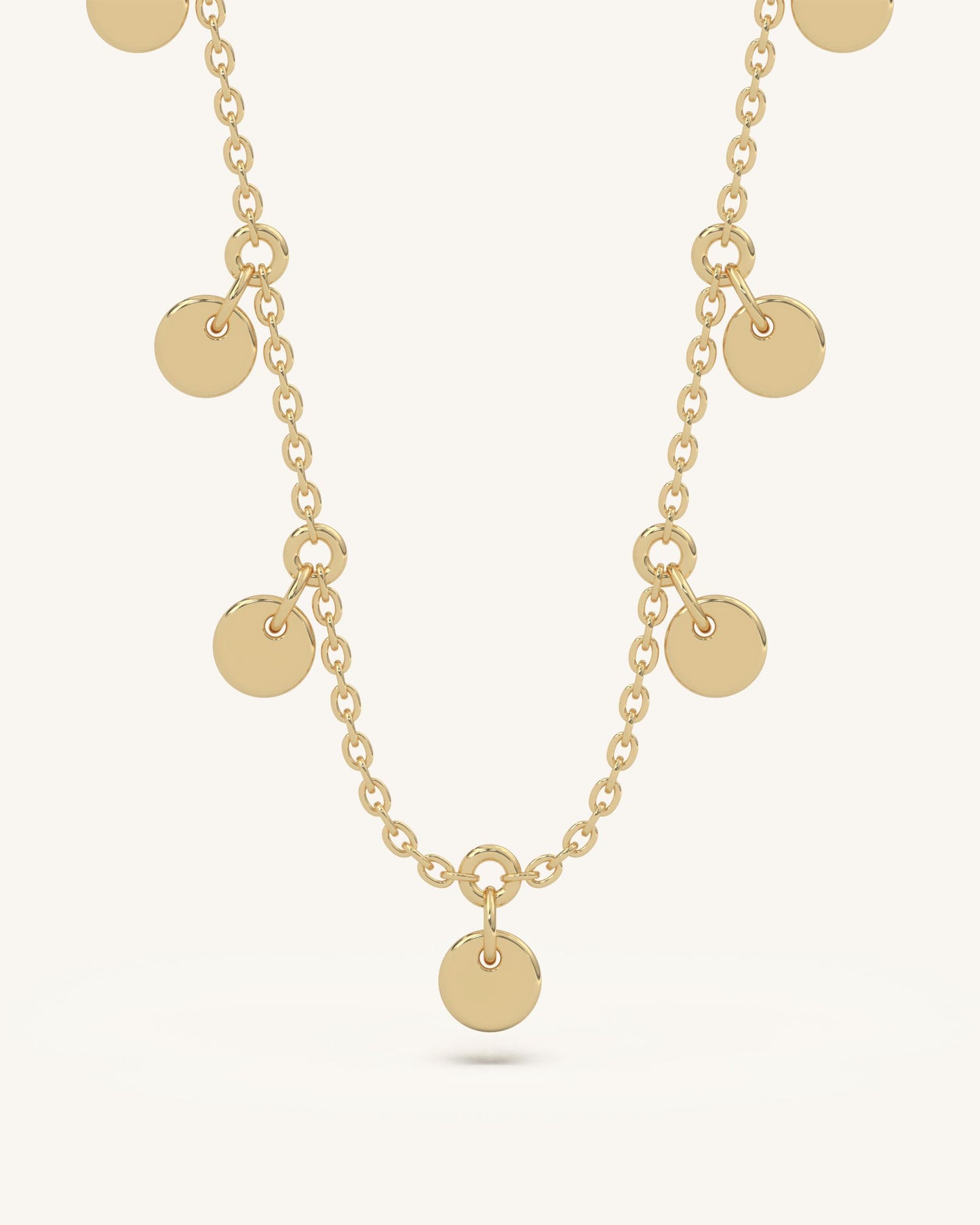 Round Drop Necklace