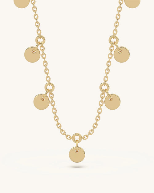 Round Drop Necklace