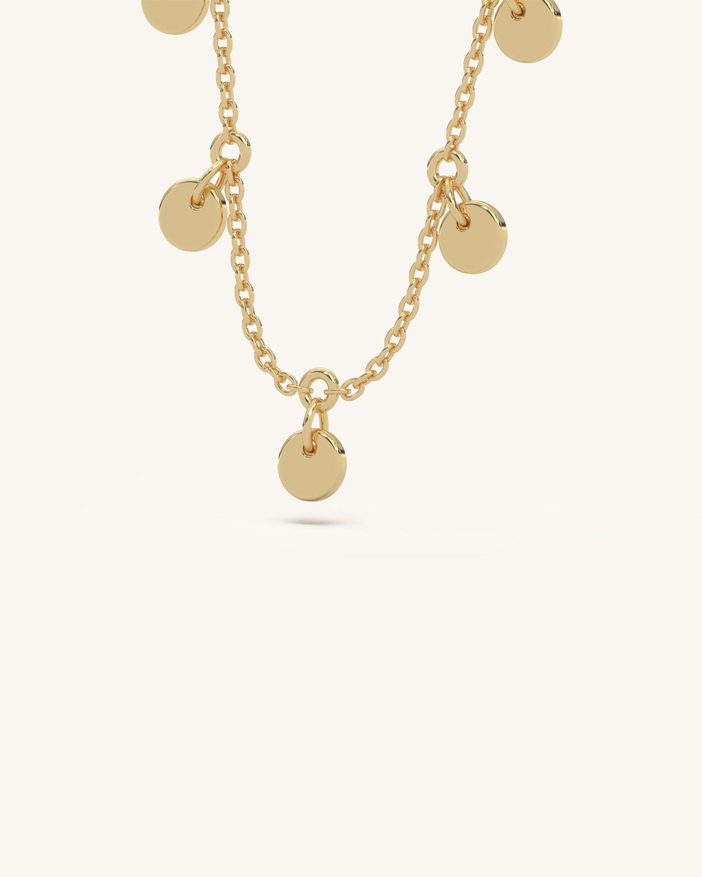 Round Drop Necklace