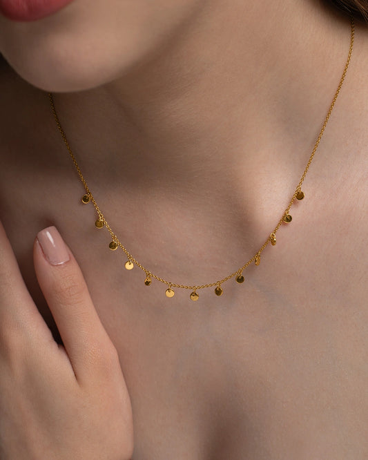 Round Drop Necklace